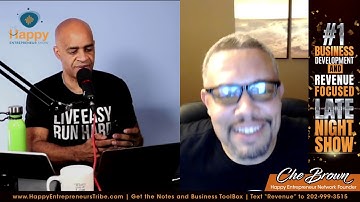 How To Make Money Online By Selling Webinars Live Broadcasts-Ron Douglas | Happy Entrepreneur Show