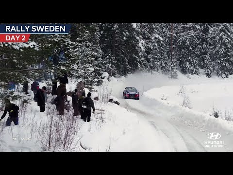 Rally Sweden Day Two - Hyundai Motorsport 2018