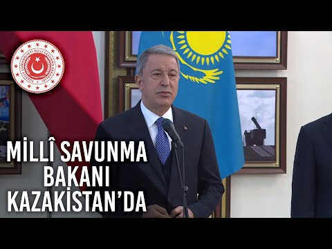 Millî Savunma Bakanı Hulusi Akar Kazakistan’da