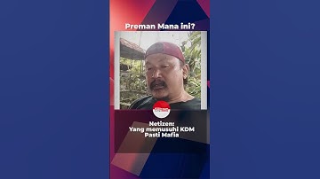 Dedi Mulyadi Dikatain Monyet Sama Preman ini