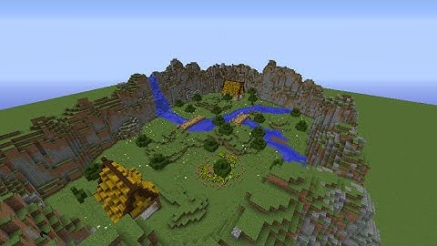 Minecraft Lets Build: Simple Kit PvP Map