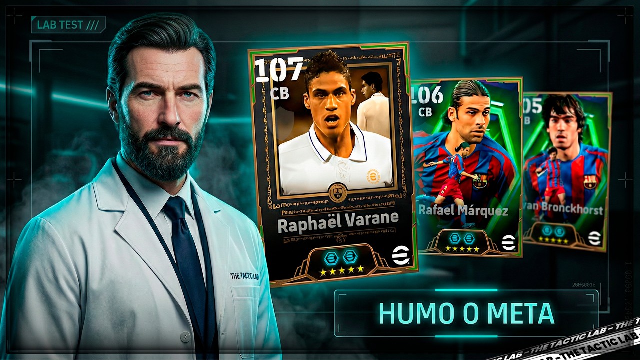 HUMO O META: Varane vs Márquez vs Bronckhorst (¿Quién SÍ gana partidos?) | eFootball