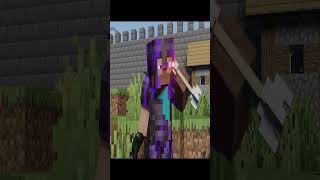 War Between The Villagers And Steve In Minecraft 😂 - Part 6 #Shorts