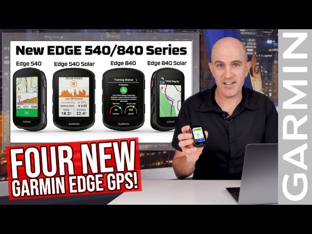 NEW Garmin EDGE 540/840 Series GPS: What's New // Hands-On // Road Tested 