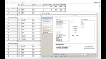 cadwork 3d V29 Listenmodul