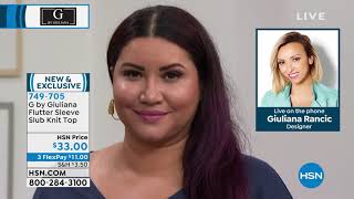 HSN | G by Giuliana Rancic Fashions 08.11.2021 - 04 PM