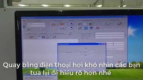 Video hướng dẫn cài đặt máy in lectra, justprinter, Moraris