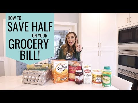 Tips For Saving HALF On Your Food Bill! (WITHOUT Coupons!)