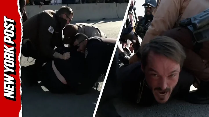 Chaos Ensues Outside Broadview ICE Facility as Police Wrangle Up Unruly Anti-ICE Protestors