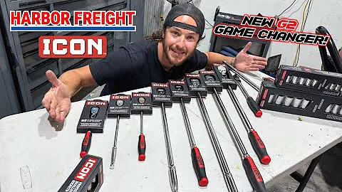 Harbor Freight Finally Released the NEW Icon G2 Ratchet Line!