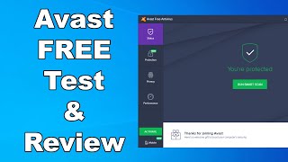 Avast Free Antivirus Test & Review 2020 - Antivirus Security Review - High Level Test screenshot 4