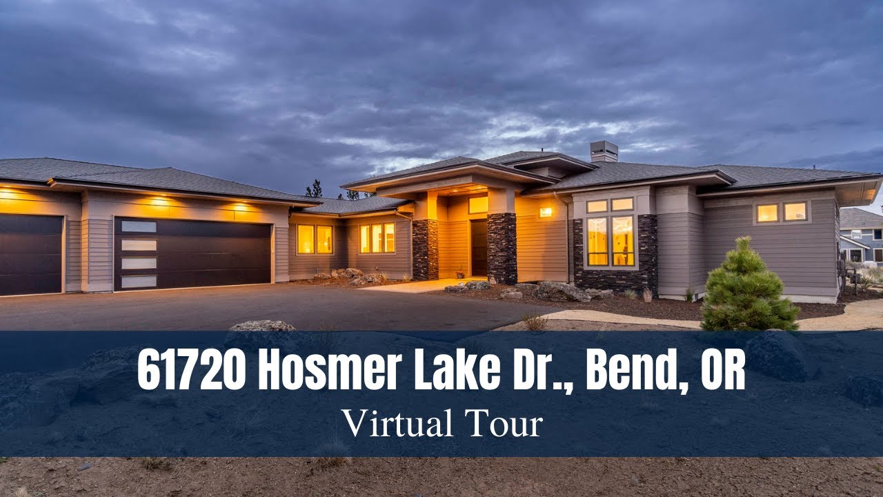 Bend Luxury Homes for Sale 61720 Hosmer Lake Drive YouTube