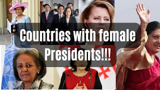 Top 10 Female Presidents in the World and Their Countries.