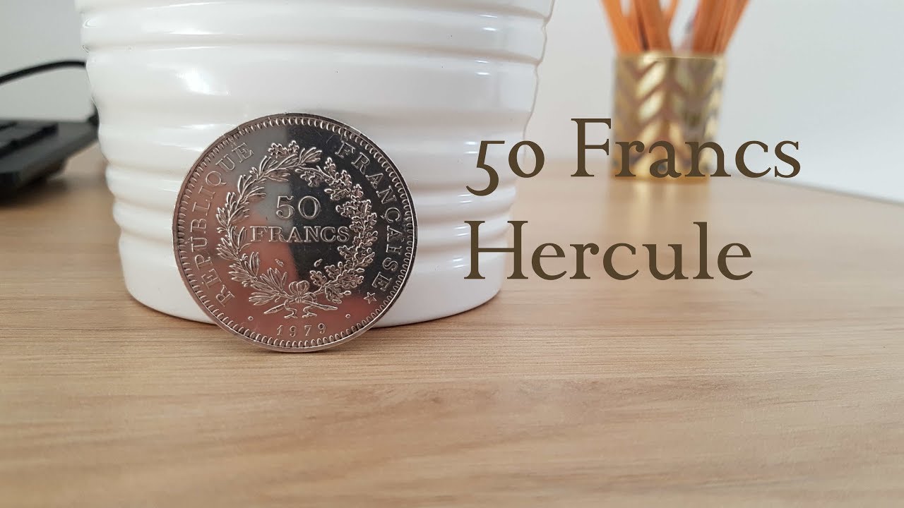 Monnaie en argent : 50 francs Hercule