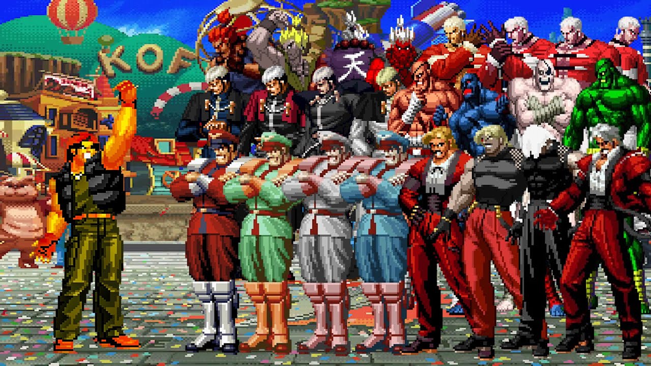 New Nuclear Soldier Vs Super The King Of Fighters Team Mugen