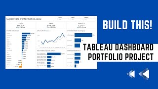 BEGINNER TABLEAU PORTFOLIO PROJECT | DataWithLuis