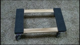 Furniture Dolly Caster Upgrade From 3" to 5" Locking Swivel Casters