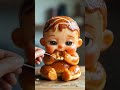 “Cute Glazed Donut Baby ASMR 🍩👶 | Ultra Realistic Kawaii Food Eating”