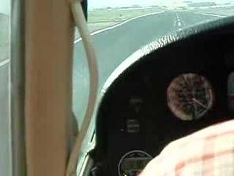 Cessna Skymaster landing at Tracy, CA