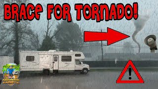 Living In An Rv With Tornado Down In Illinois. No Warning Panic