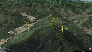 [How to Use] Web App to Create Wind Farm on Google Earth screenshot 3