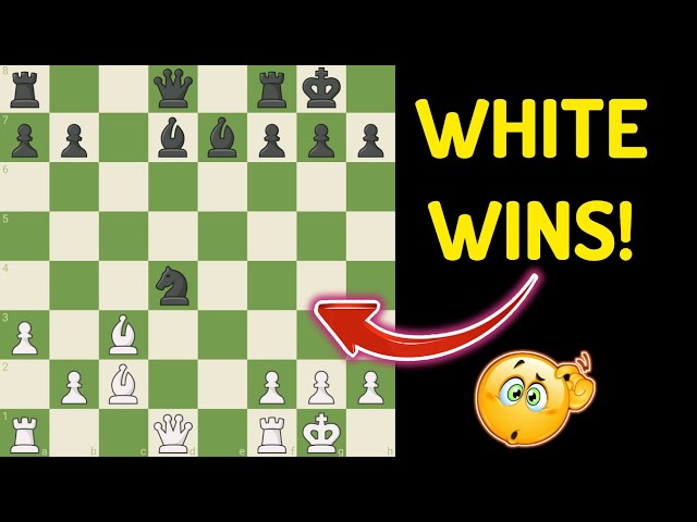 This Trick Defeats 2700+ ELO Opponents in 8 Moves! 😱 