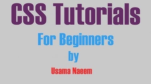 Id in CSS In Urdu Hindi