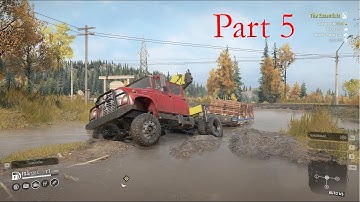 SNOWRUNNER Gameplay Walkthrough - The Essentials - Part 5 (PS4)