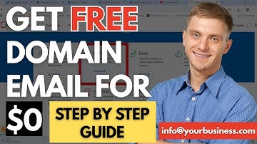 Create a 100% Free Business Email With Your Domain (Zoho Mail Step-by-Step Tutorial)