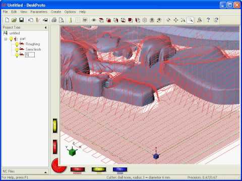 DeskProto Coat-of-Arms toolpath creation, part 1