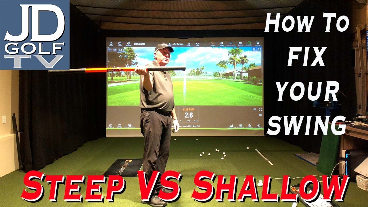 Is your golf swing steep or shallow? What golfers need to know