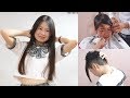 Cropped haircut 20歳サラサラロングヘアーバリカン号泣刈上げ断髪