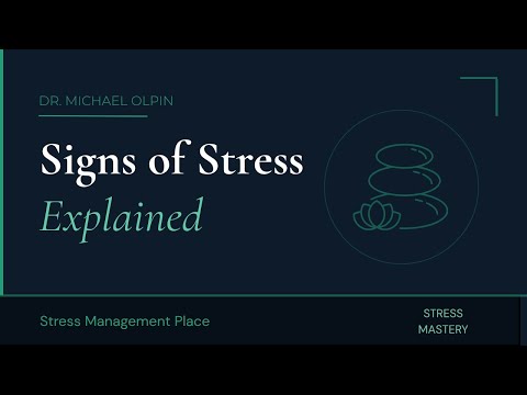 Symptoms of Stress Explained by Dr. Michael Olpin | Full Class