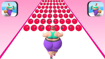 Fat 2 Fit in Max Levels Gameplay iOS,Android New Update All Trailer Walkthrough Mobile Game