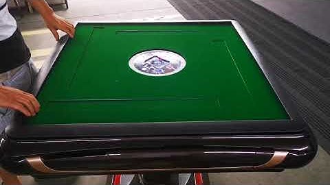 Mahjong table insert video--The solve the sunk part problem