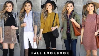 Fall Lookbook | 2017 Fall Outfit Ideas | Fall Fashion | Miss Louie