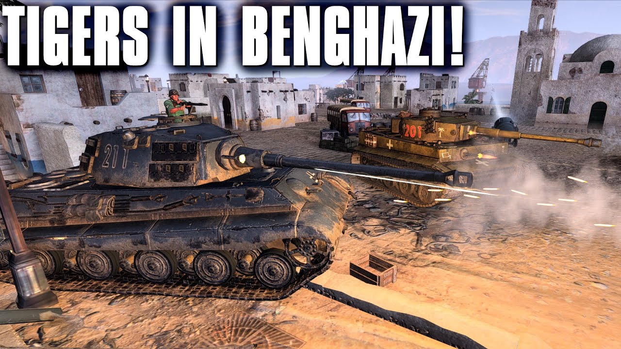 TIGERS IN BENGHAZI! - 3v3 - Company of Heroes 3