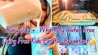 Gluten Free, Dairy Free: What My 🧩Kids Really Eat In A Day🍌|
