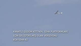 AKINCI TİHA ve Aksungur SİHA, KGK-SİHA-82 ile 55 km menzildeki hedefi vurabilecek.