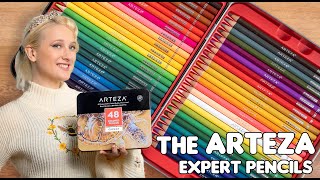 Reviewing The Arteza Expert - Pro Coloured Pencils -  Is it the best budget pencil