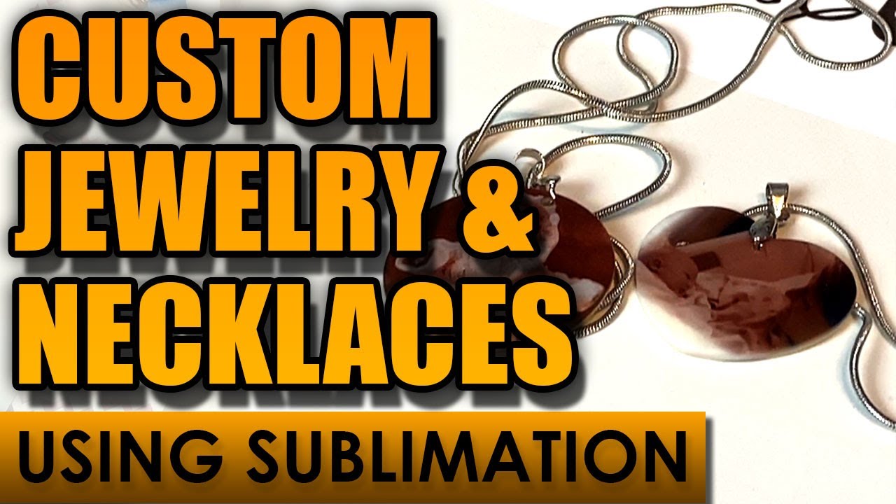 Use Dye Sublimation to create AWESOME Custom Jewelry & Necklaces