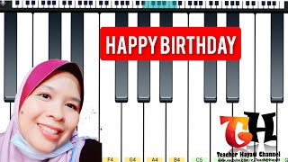 Happy Birthday | Piano Cover | Instrumental # happybirthday #instrumental #karaoke