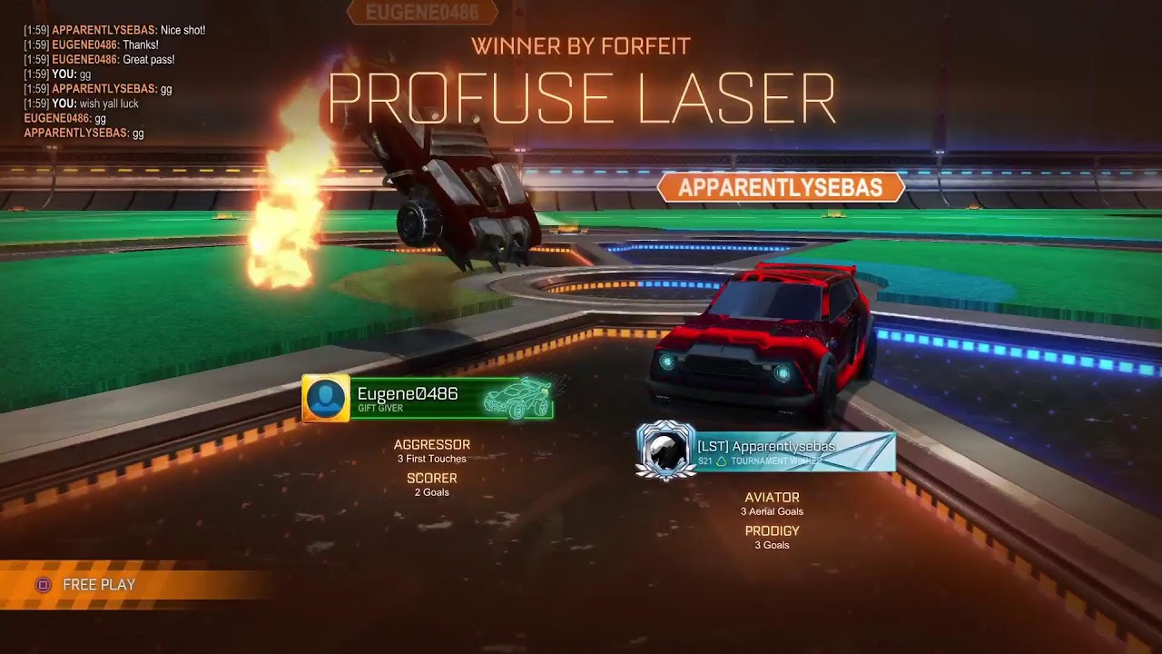 Rocket League (RL) tourney