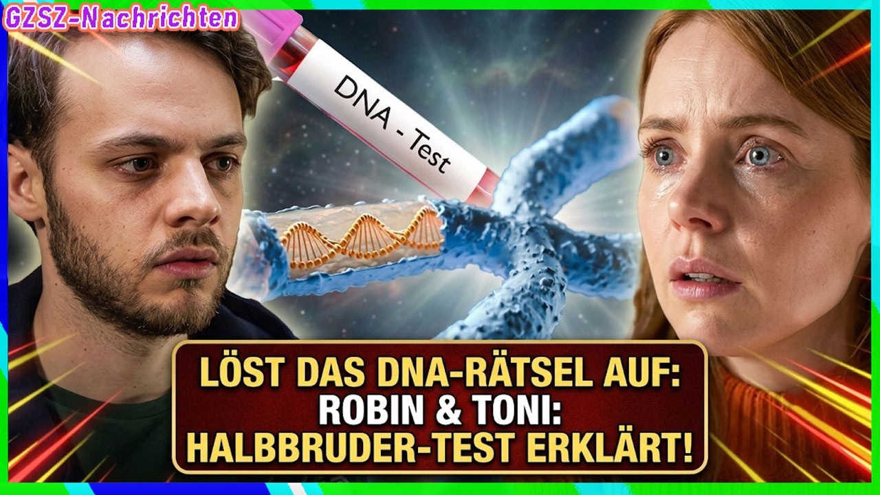 💥„GZSZ“ löst das DNA Rätsel auf Darum ergab der Test, dass Robin Tonis Halbbruder ist!
