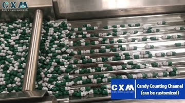 Automatic | Capsule | Candy Counting Channel | Counting Machine