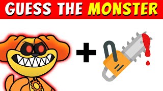 🤫🤩Guess The MONSTER (Smiling Critters) By EMOJI And VOICE | Poppy Playtime Chapter 3