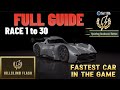 CSR2 Highclimb Flash Event: Complete Guide from Race 1 to Race 30 with the Fastest Car on the Game!