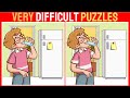【Spot the difference】🔥Very difficult puzzles for genius!! | Find 3 Differences between two pictures