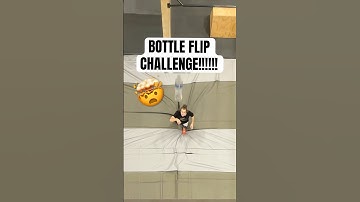 INSANE BOTTLE FLIP TRICK SHOT 🤯