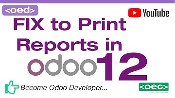 How to Fix print report error code -8 Wkhtmltopdf in Odoo 12 Ubuntu 18.04 LTS Desktop